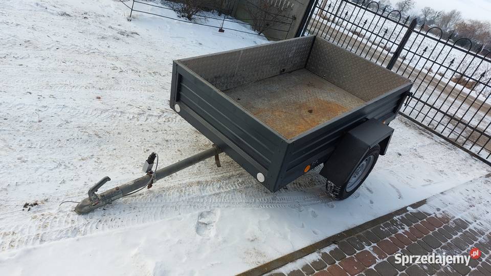 Przyczepka dmc 600 wyremontowana burtowe