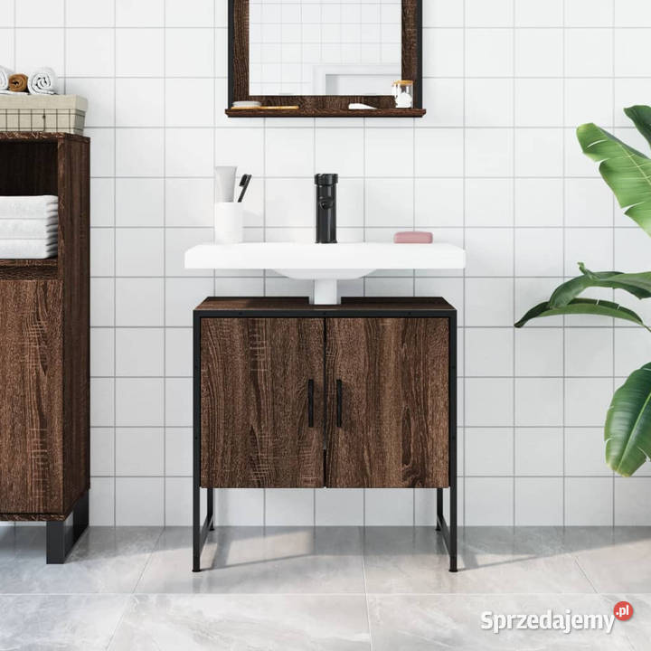 Szafka pod umywalkę brązowy dąb 60x33x60 Warszawa