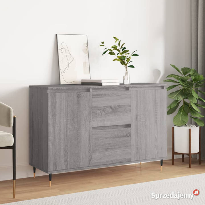 Szafka szary dąb sonoma 104x35x70 materiał mazowieckie Warszawa sprzedam