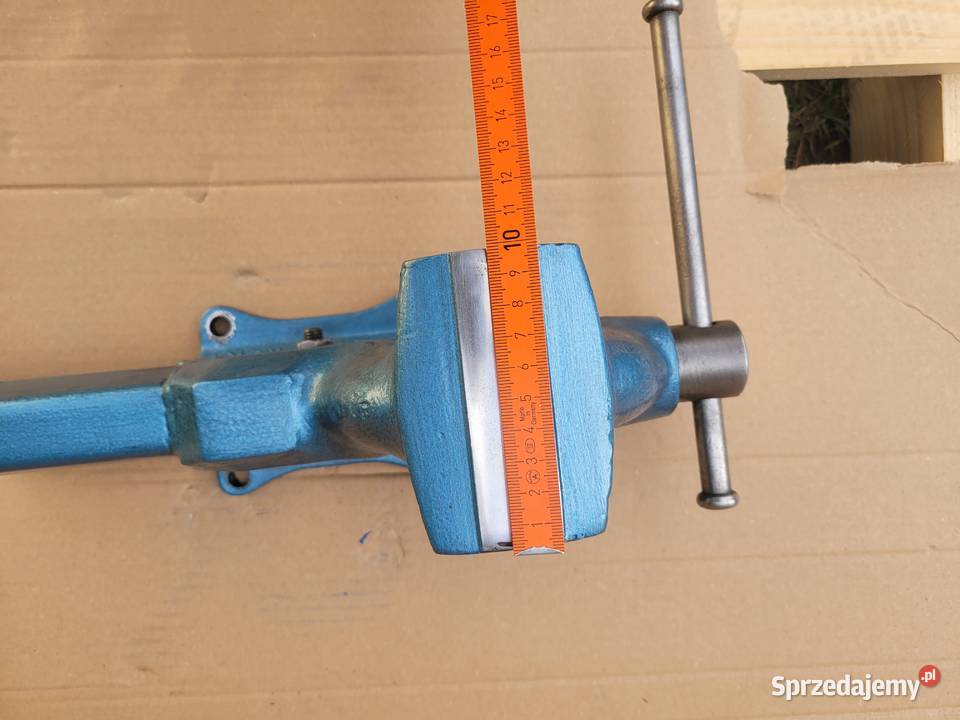 Niemieckie imadło stalowe kute Heuer Front 9 Białystok