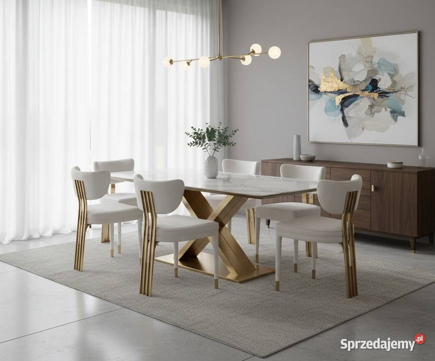 Krzesło złote glamour Primavera sprzedam