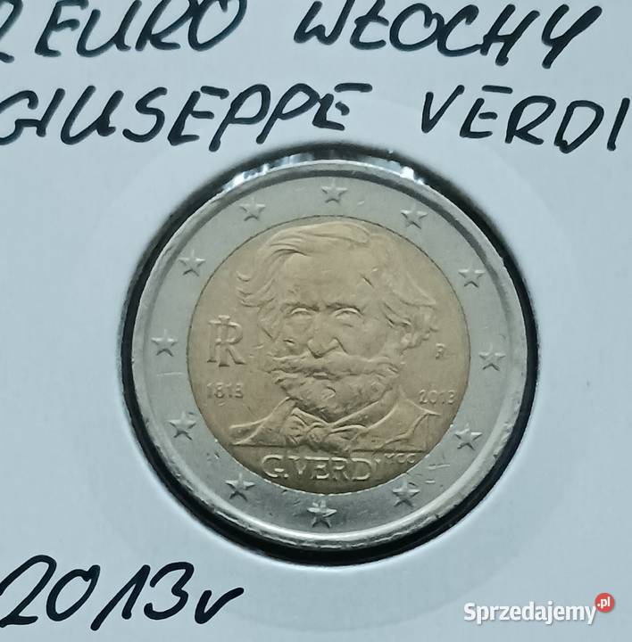 2 Euro Włochy 2013 r Giuseppe Verdi Konin