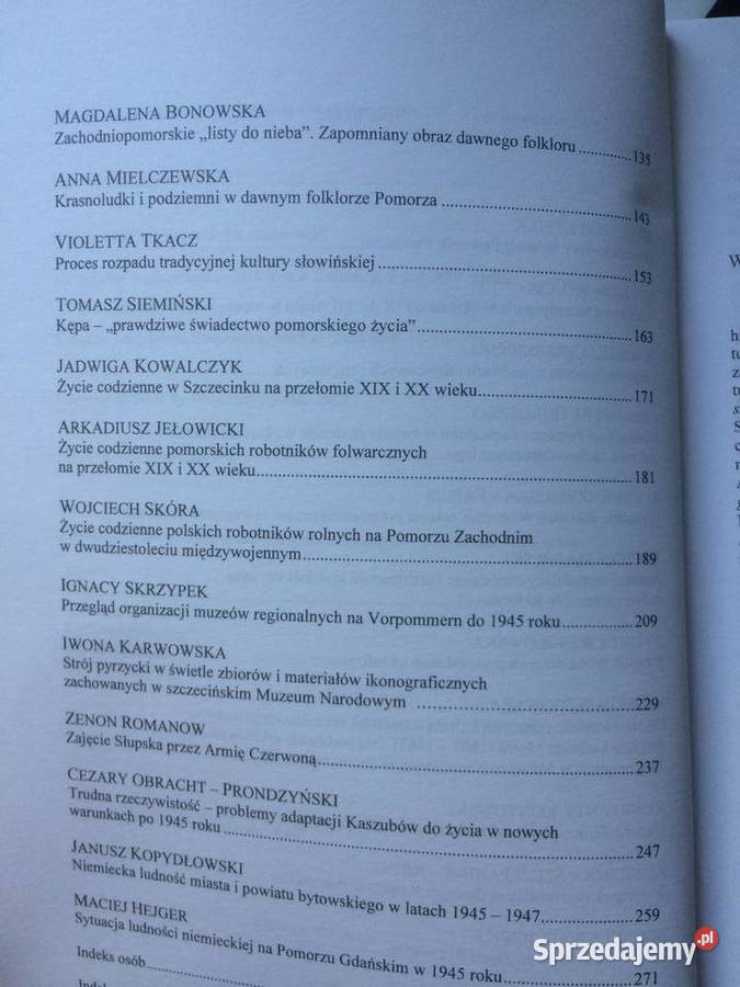 3535 Życie Dawnych Pomorzan Antykwariat sprzedam