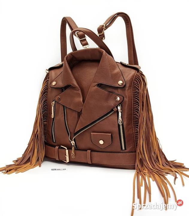 Torebka Plecak 2w1 Damski Boho Ramoneska z Dla kobiet Kraków