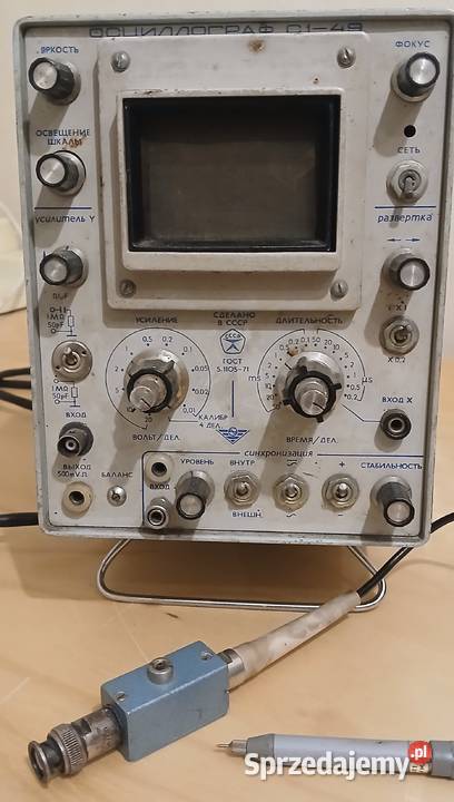 Oscyloskop radziecki wojskowy C149 sprawny Pozostałe Elektronika kujawsko-pomorskie Gołębiewko