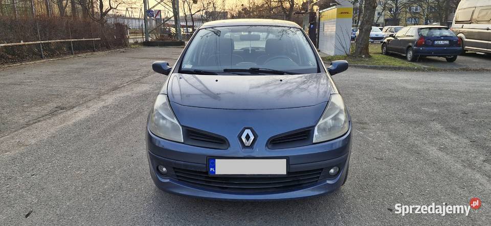 Renault Clio III 15DCI 2006r klimatyzacja 5 autoalarm Gdańsk