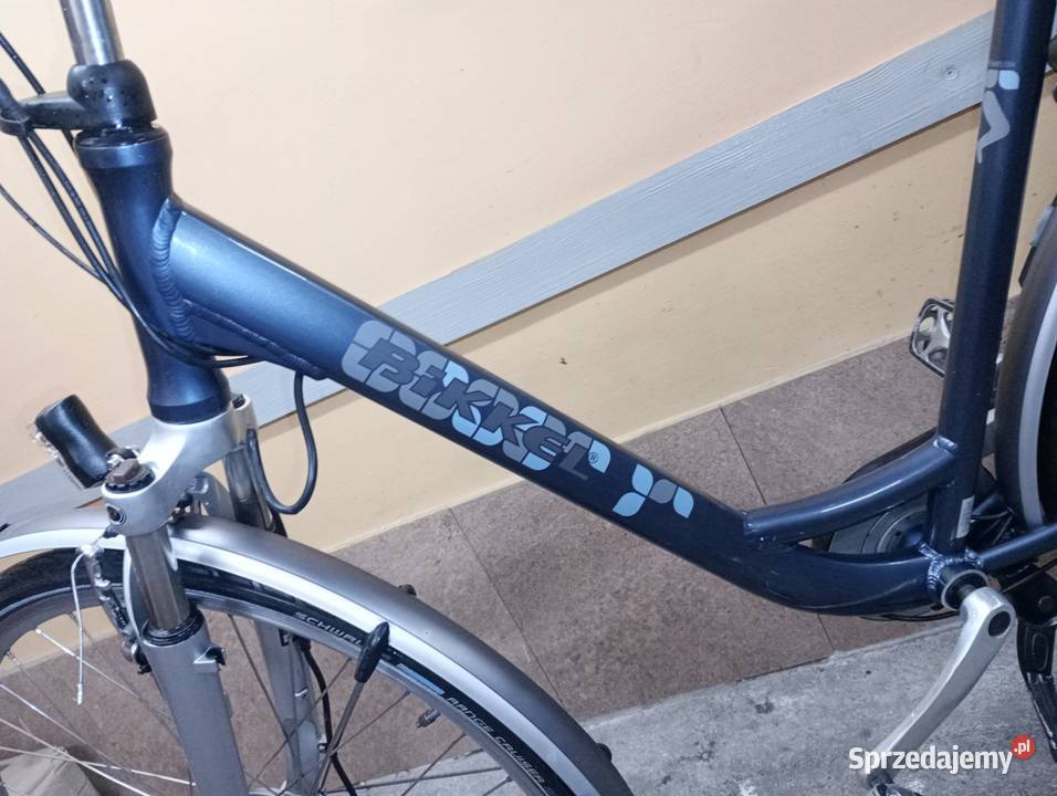 Rower elektryczny bikkel holenderski damski Lubiąż