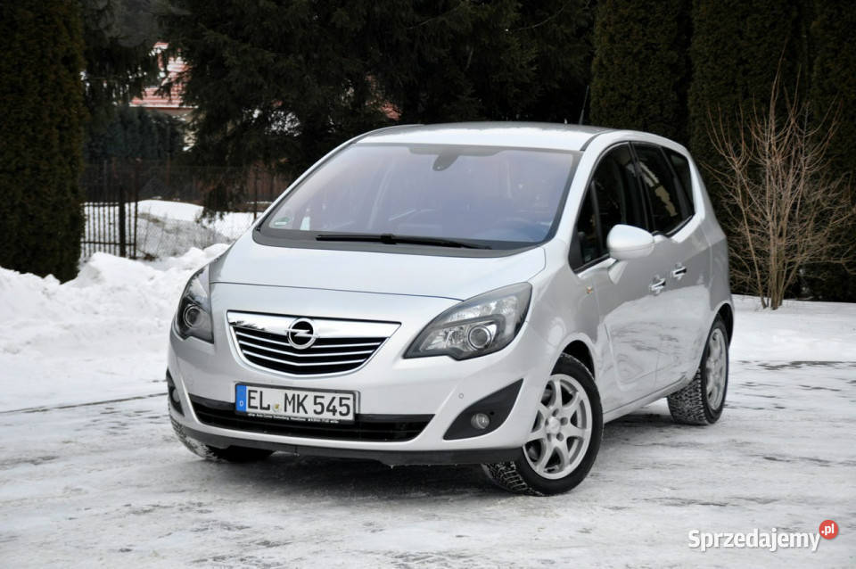 Opel Meriva 14T140NaviSkóryGrzana benzyna mazowieckie Ostrów Mazowiecka sprzedam