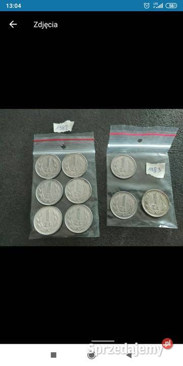 Moneta 1 zloty 197288 Bolesławiec