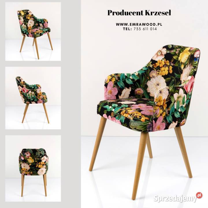 Krzesło DELUXE prosto producenta EMRA WOOD RK9