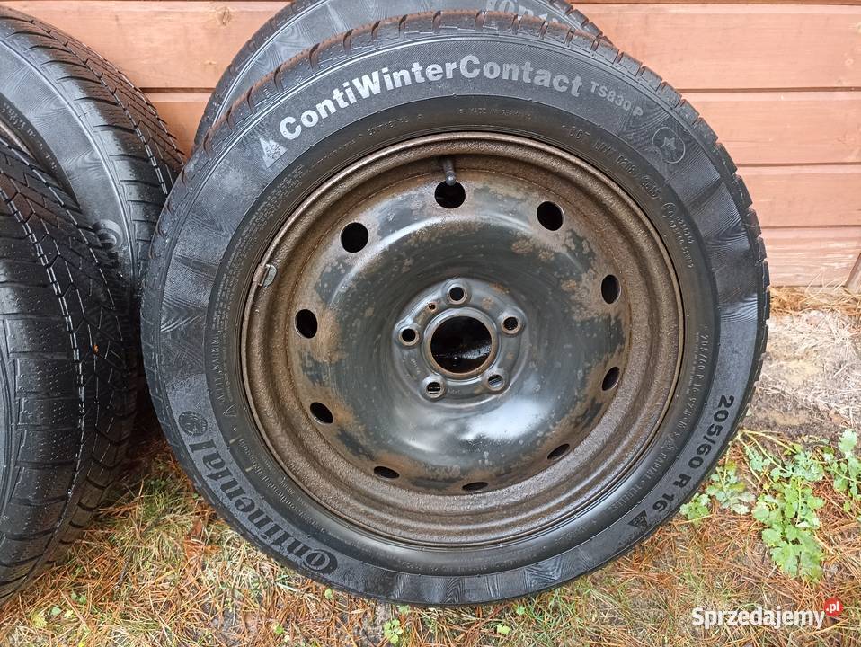 Felgi stalowe 16 z oponami zimowymi Laguna 3 Olsztyn