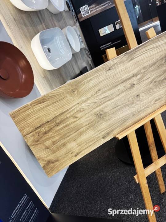 stopnica gres 30x120 stare dąb dąb drewno płytka Zakopane