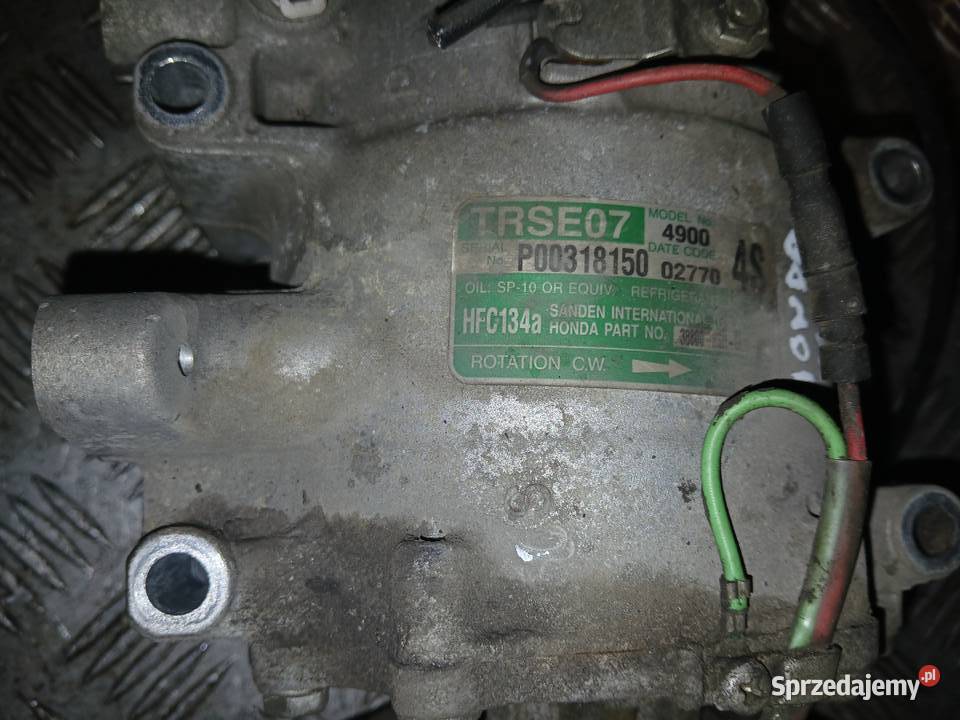 Sprężarka kompresor klimatyzacji Honda Civic Rok produkcji 2007 małopolskie