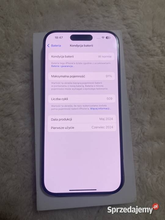 IPhone 15 Pro 128 GB Stan Nowy sprzedam
