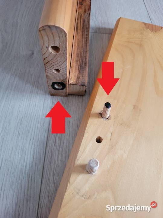 Rama łóżka drewniana 80 x 200 skręcana Poznań