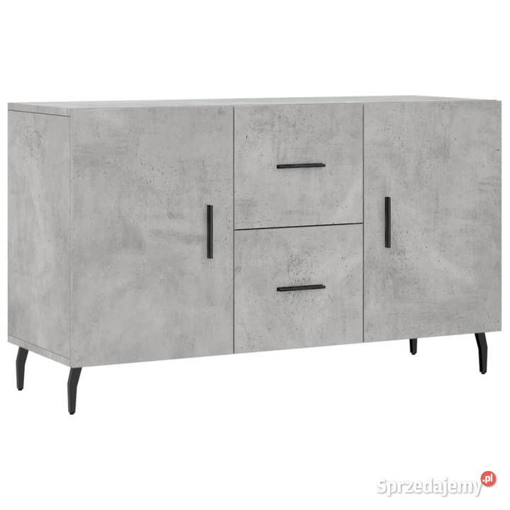 Komoda szarość betonu 100x36x60 materiał Warszawa
