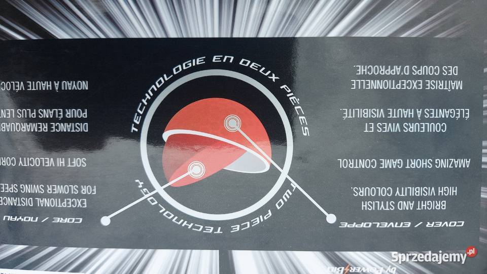 Piłki golfowe Power Bilt kolorowe 12 Hit