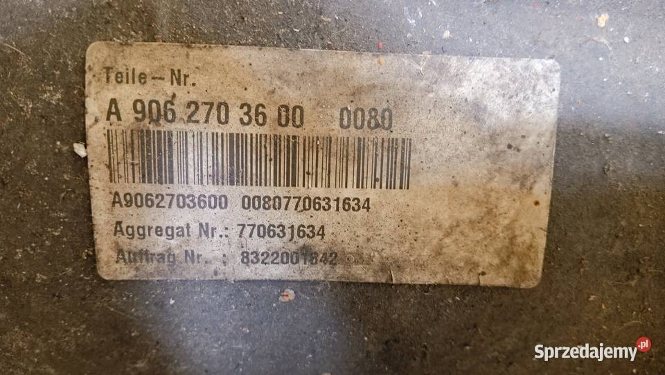 Części Mercedes sprinter 906 bliźniak dostawcze Bieliny sprzedam