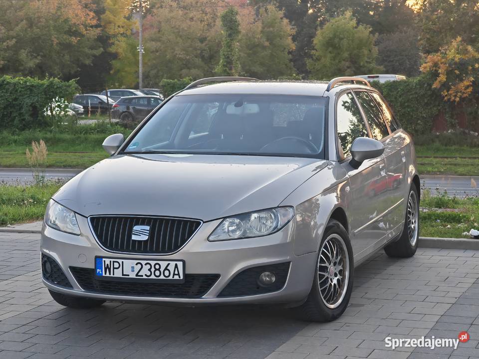 Seat Exeo ST kombi 16 MPI LPG 2009 Klimatyzacja łódzkie Łódź sprzedam