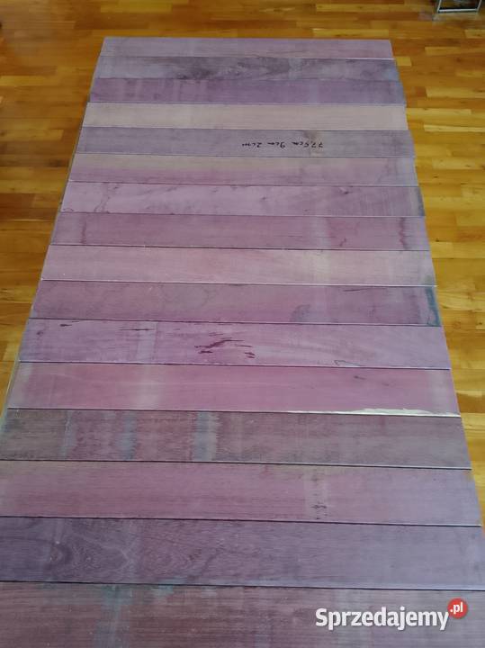 Drewno Mahoń deski ponad 1m2 Nowy Tomyśl