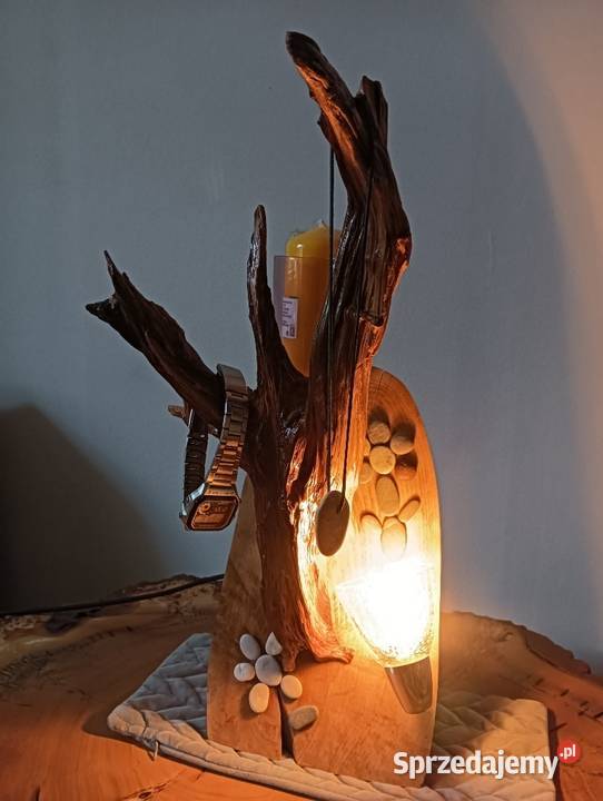 Lampa świecznik kwietnik