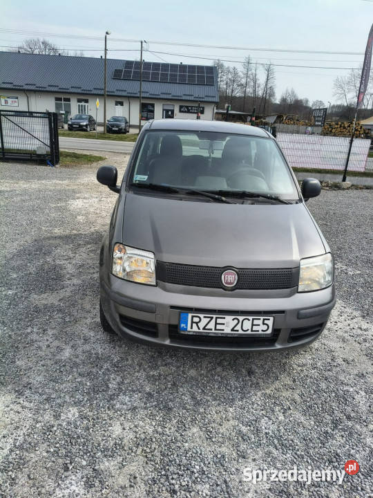 Fiat Panda 125 benzyna 2011r Klima Wspomaganie szary Majdan Sieniawski sprzedam