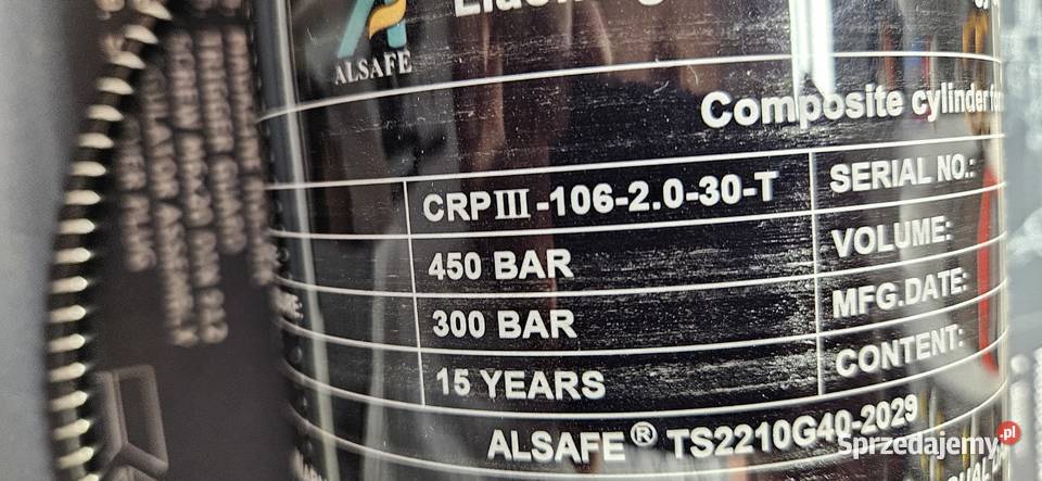 Butla kompozytowa 2l 300450 BAR Nieporęt