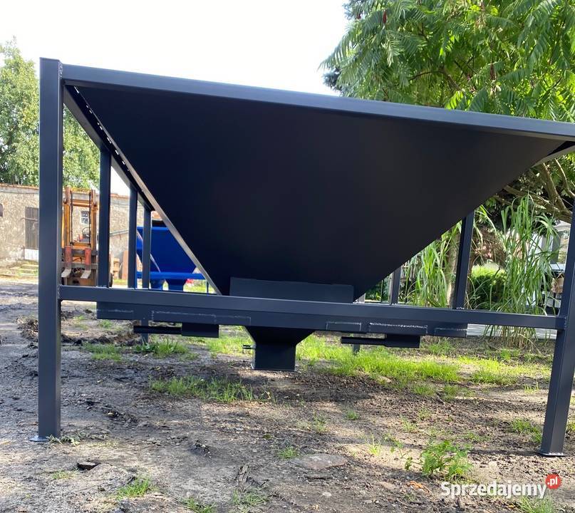 Kosz zasypowy Workownica do big bag Bufor Niedrzew Pierwszy