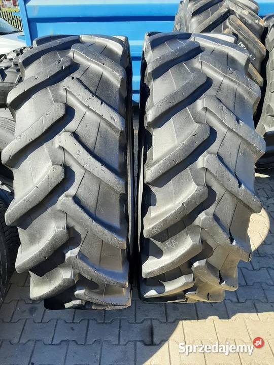 2x Opona używana rolnicza 48070R38 PIRELLI TM700 Opony rolnicze Rolnictwo Zaścianki