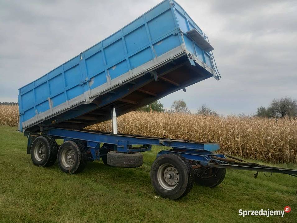 Przyczepa HL 3stronny wywrot 3 osie do zboża Koniecpol