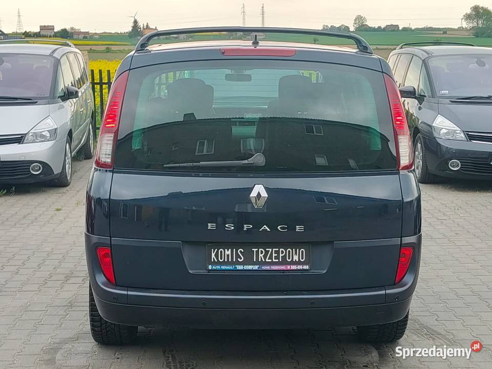 Renault Grand Espace 2008r 20 Turbo Benzyna odtwarzacz DVD Nowe Trzepowo