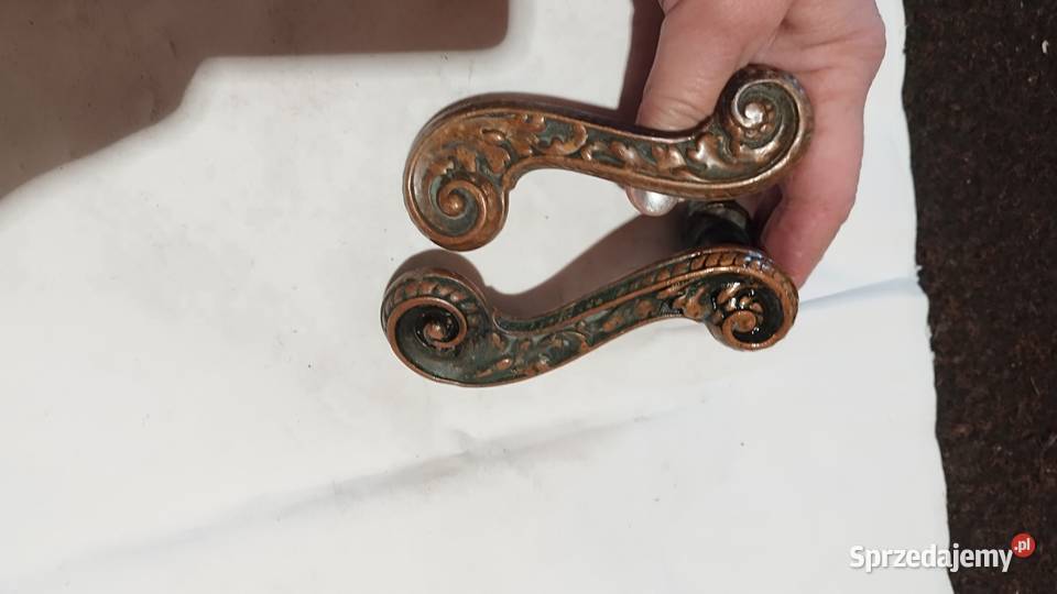 Stare klamkiklamka dekoracyjna lubuskie Słubice