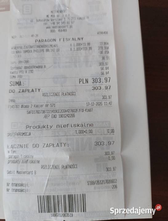 Golarka damska Philips Smooth Pozostałe Koszalin