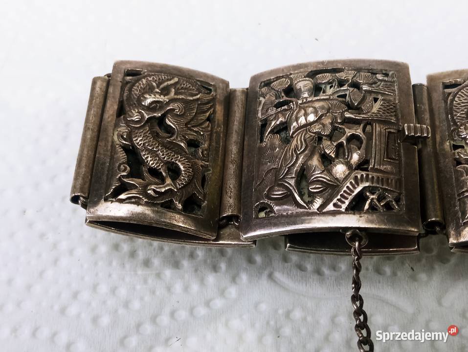 Bransoletka Srebro Chiny Srebro 925 19 w Nowa Sól