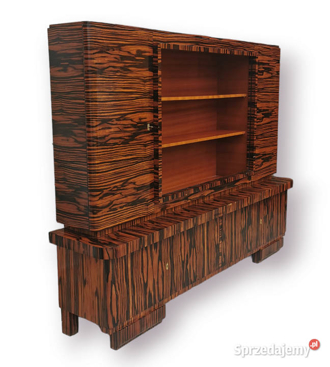 Komplet mebli gabinetowych Heban makassar Ok dolnośląskie Wrocław