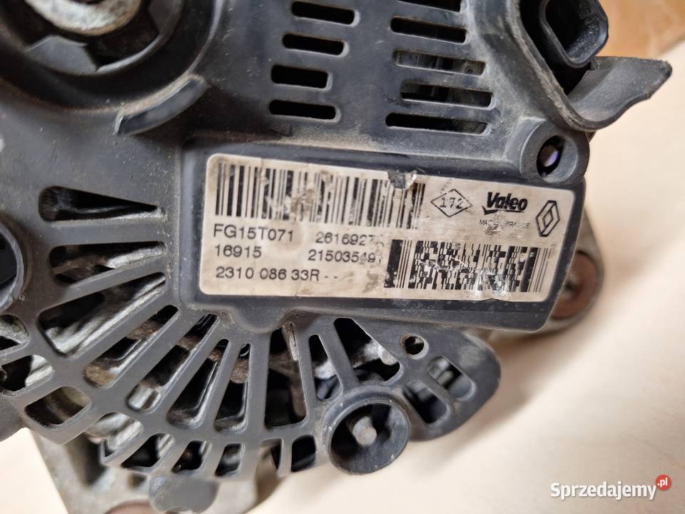 Alternator Renault Trafic 16 diesel 120 Oryginał Biłgoraj