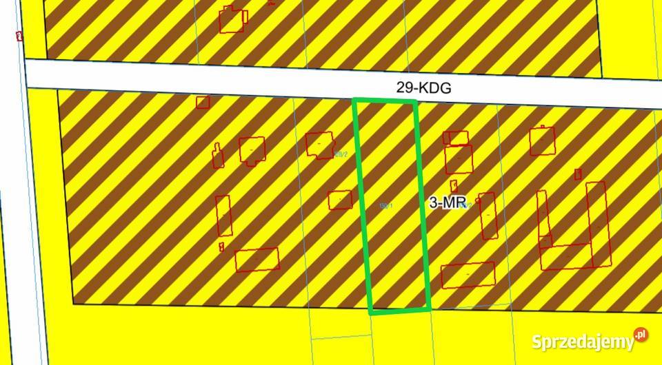 Sprzedam działkę budowlaną w Nowym Pożogu 88m Końskowola