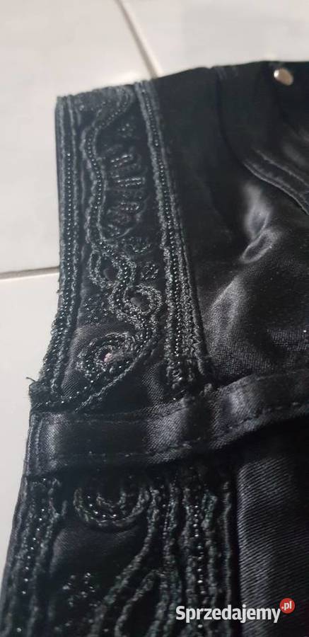 UNIKAT Roberto Cavalli spodnie zdobienia damskie Moda i Styl Kielce