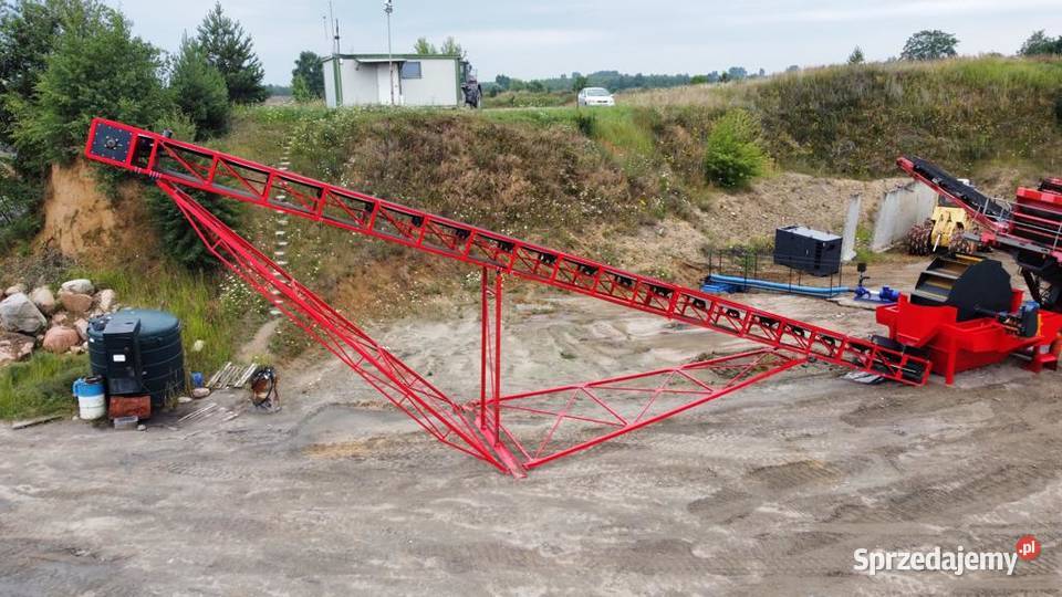 Taśmociąg przenośnik taśmowy 20m x 800mm Pozostałe