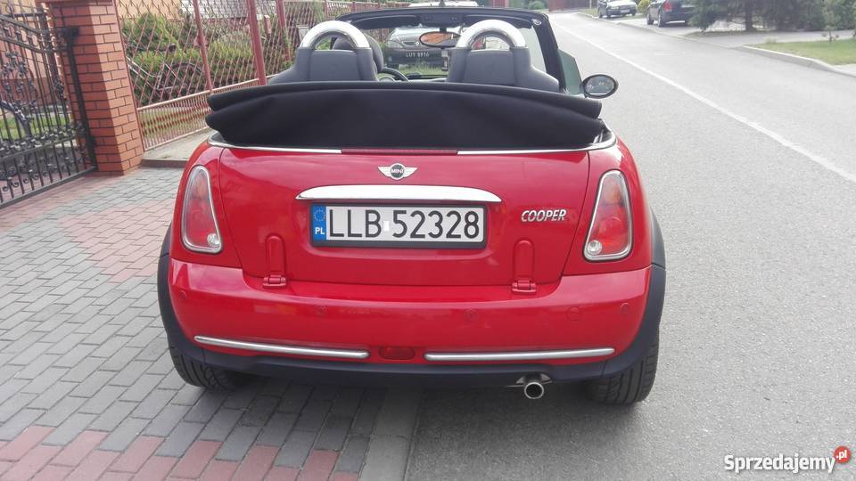Mini Cooper 16 116 Cabrio 1600cm3 Lubartów sprzedam
