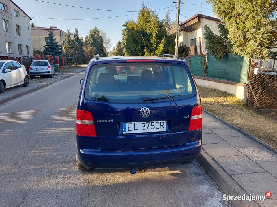 Volkswagen Touran 19 TDI DSG Trendline łódzkie Łódź