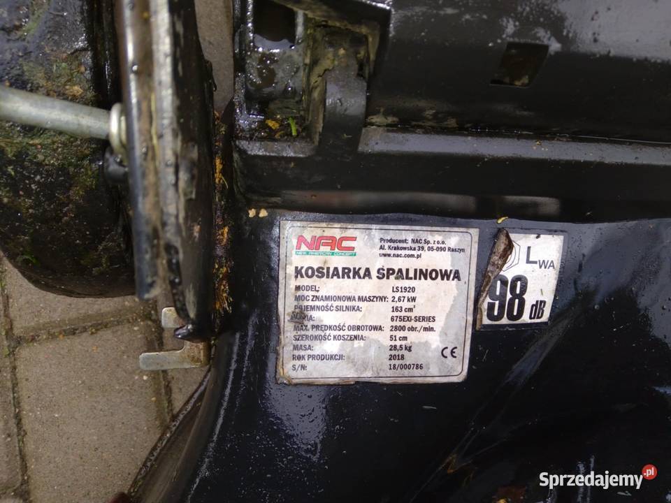 Kosiarka spalinowa NAC LS1920 51 silnik Briggs Łódź