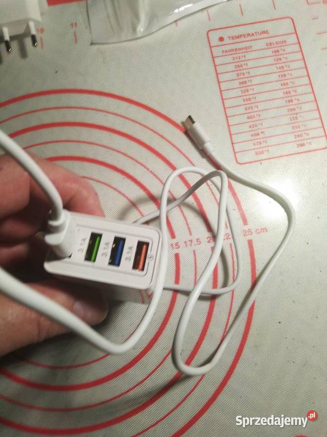 Ładowarka 4x usb z kablem typ c łódzkie Łódź