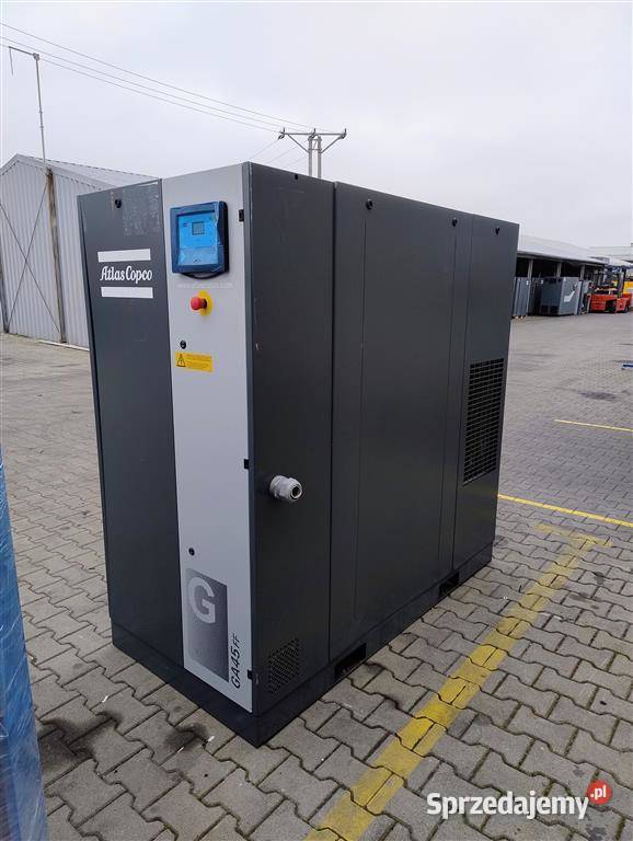 Sprężarka śrubowa,kompresor Atlas Copco GA45FF,45KW,S017096