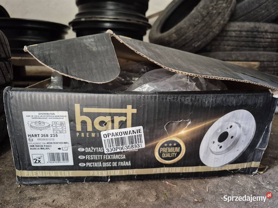 Tarcze hamulcowe przód śr 320mm Audi Hrubieszów