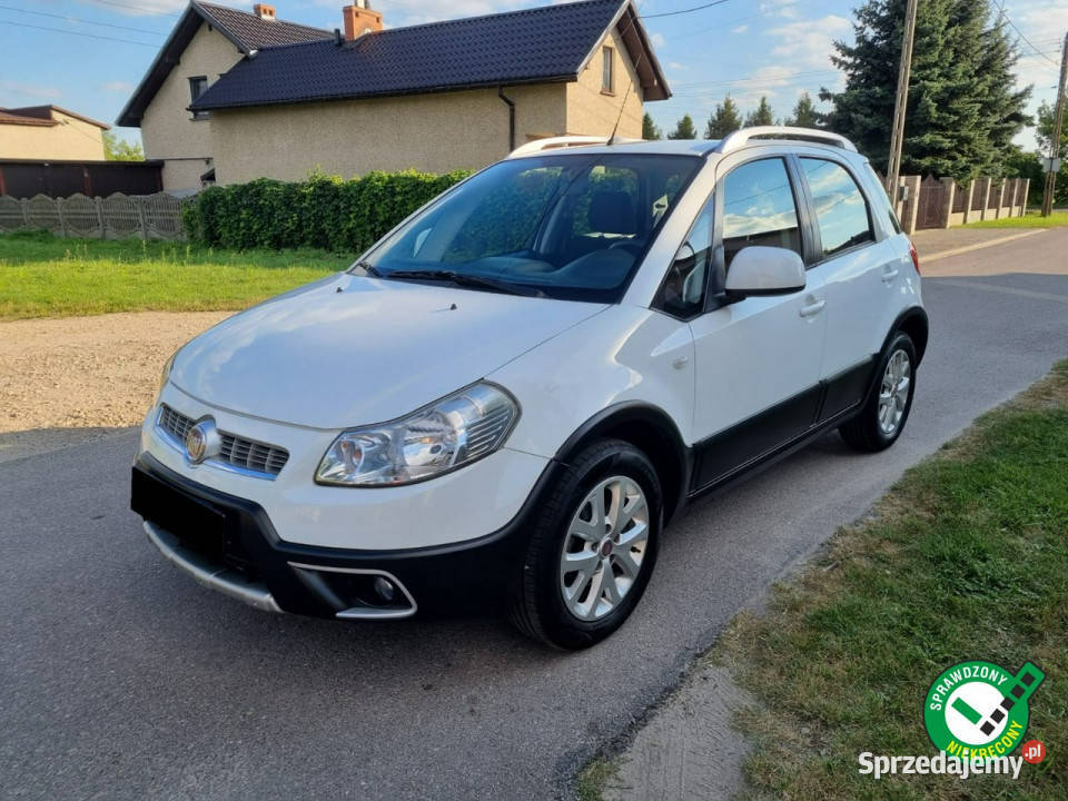 Fiat Sedici 16 16v benzyna klimatronik Alu Rok produkcji 2010 Wojkowice Kościelne