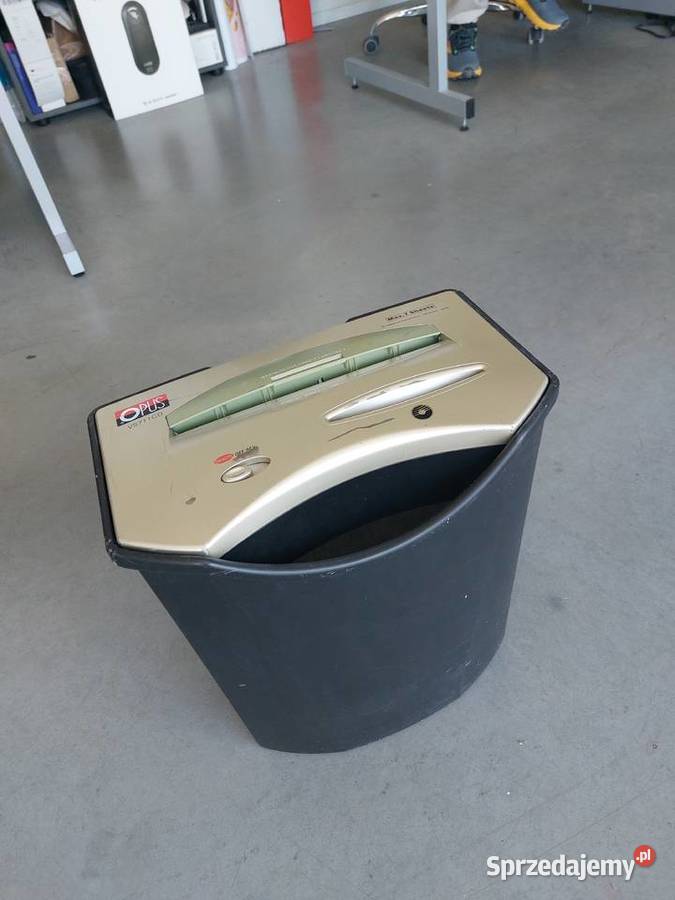 Niszczarka OPUS VS 711 CD używana mazowieckie Warszawa sprzedam