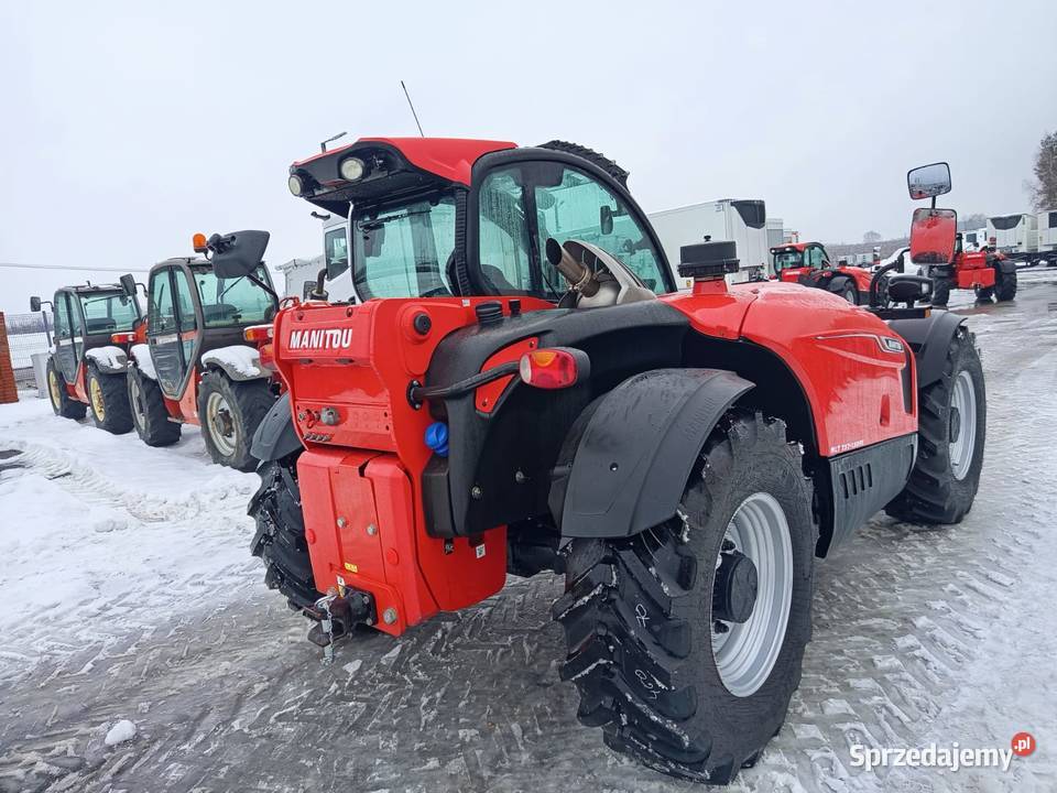 Ładowarka teleskopowa Manitou MLT 737130 nieuszkodzony Maszyny rolnicze Józefów sprzedam