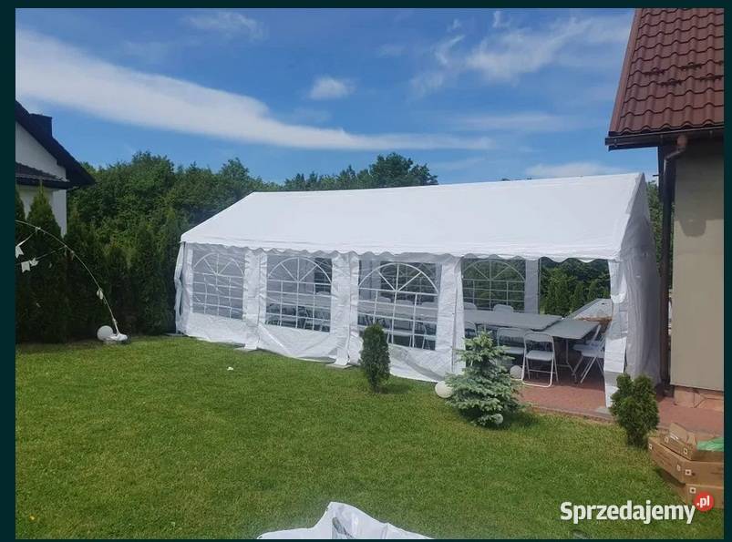 Namiot Imprezowy Zestaw Biesiadny Parasol Limanowa