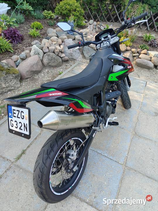 APRILIA SX 125 NOWA czarny Rąbień AB